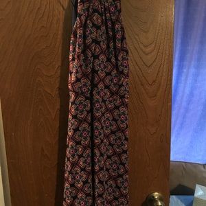Express floral geometry dress